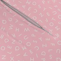  ABC Alphabet Letters - Blush Sm.