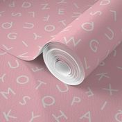  ABC Alphabet Letters - Blush Sm.