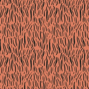 hidden tiger stripes on orange