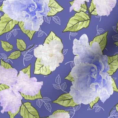 Flower Play Shades of Periwinkle 2