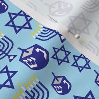 Hanukkah symbols 