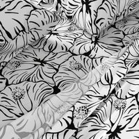 Hibiscus Meadow-black and white