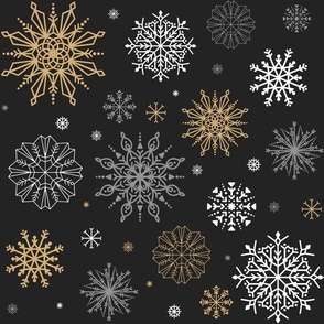 snowflakes-pattern