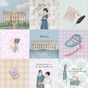 Pride and Prejudice Austen Blocks