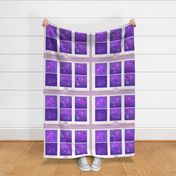 Cut and Sew Purple Gelatinous Cube Plush 