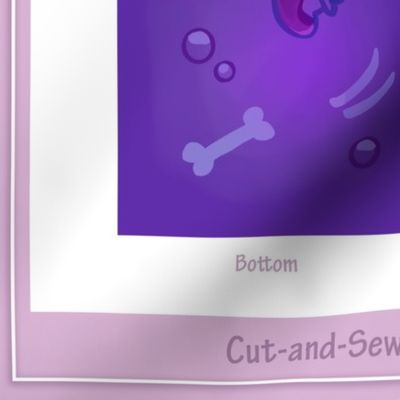 Cut and Sew Purple Gelatinous Cube Plush 