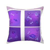 Cut and Sew Purple Gelatinous Cube Plush 