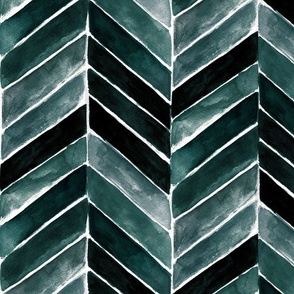 chevron-painted-deep-blue-green L