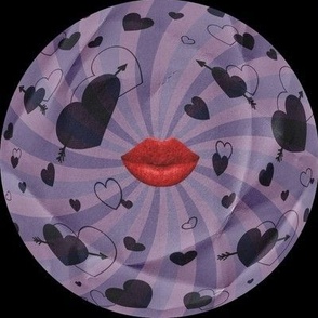 Psychedelic Valentine Kiss - LARGE SCALE