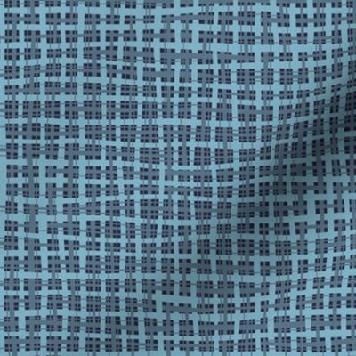 Burlap Woven Texture - medium size - slate blue