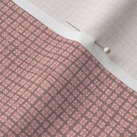 Burlap Woven Texture - small size - pink