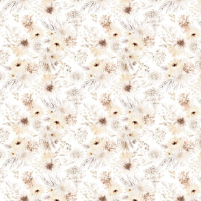 Ivory Floral - small