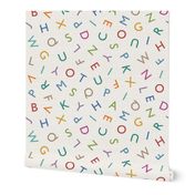  ABC Alphabet Letters - Rainbow Lg.