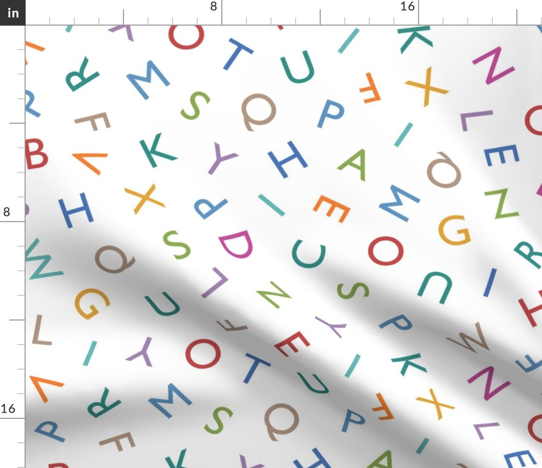  ABC Alphabet Letters - Rainbow Lg.