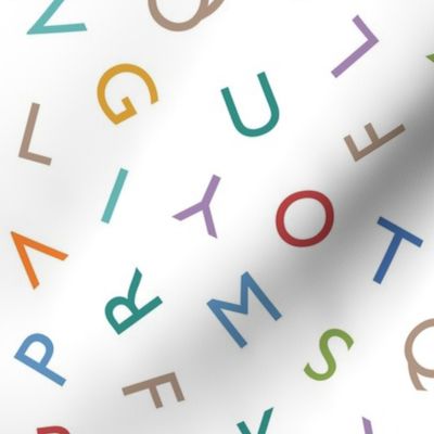  ABC Alphabet Letters - Rainbow Md.