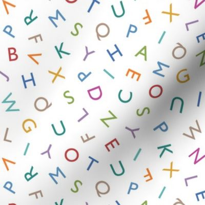 ABC Alphabet Letters - Rainbow Sm.