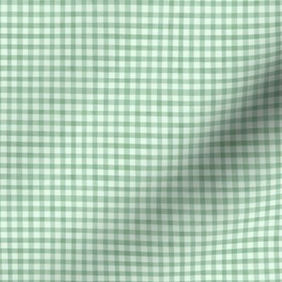 Gingham (Blue Green - Small Scale)