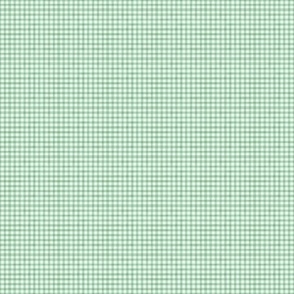 Gingham (Blue Green - Small Scale)