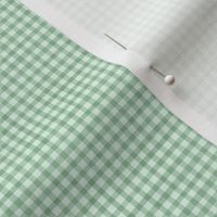 Gingham (Blue Green - Extra Small Scale)