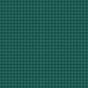 Gingham (Dark Blue Green - Small Scale)