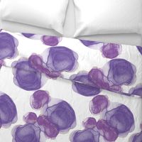 Abstract purple wash