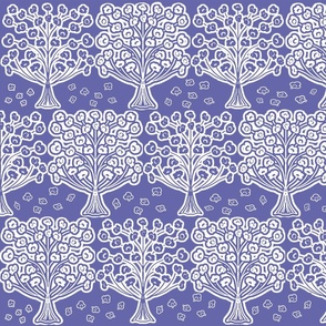 1*26*PERIWINKLE TREES FOUR