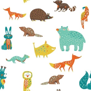 Forest-Animals-Pattern-6