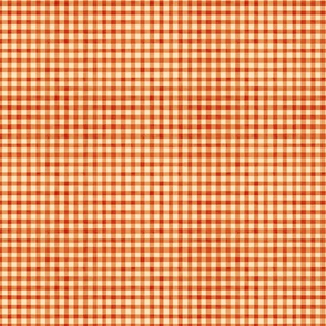 Gingham (Dark Orange)