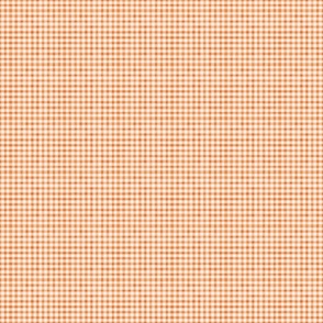 Gingham (Light Orange - Small Scale)