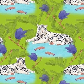 Tiger Colorful Pattern