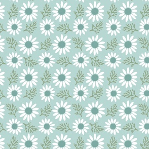coming up daisies teal