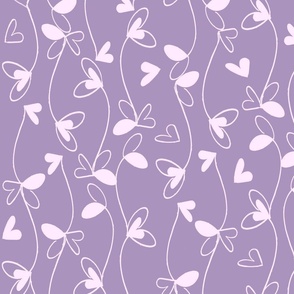 Classy Hearts Lavender