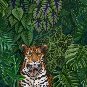 Jaguar in the jungle - Large