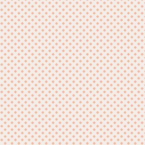 Polka Dots in Peach & Magnolia Small