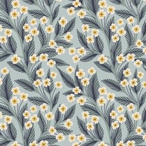 Pattern 0655 - Hand drawn garden flowers