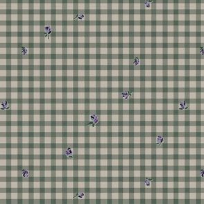 Rose-Patterned Gingham | Goblin Threads