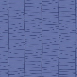Squiggly Lines - Periwinkle | Medium