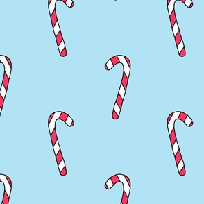 Candy Canes (blue)
