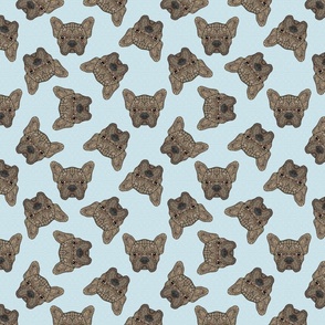 SCATTERED BRINDLE FRENCHIE BLUE 16