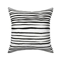 Random black stripes on white 