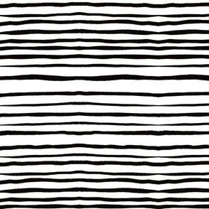 Random black stripes on white 