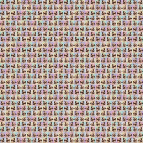 COLORFUL PUG PATTERN 4