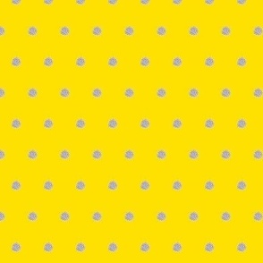 fuzzy dots-yellow