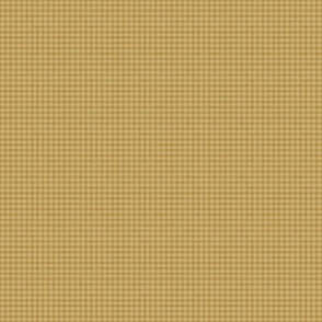 Gingham Dark Gold (Small Scale)