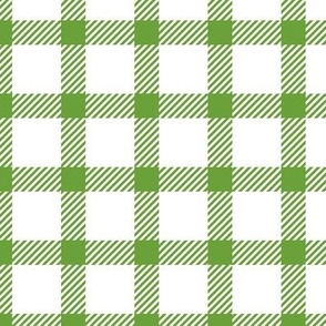 Farmhouse Gingham -Emerald Green