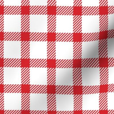 Farmhouse Gingham -Red