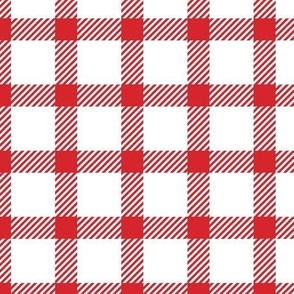 Farmhouse Gingham -Red