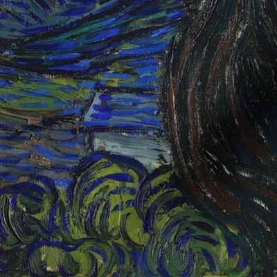 STARRY NIGHT - VAN GOGH - Full yard size