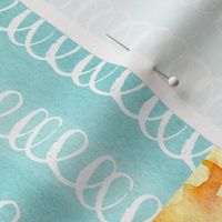 Be a Pineapple//Purple - Wholecloth Cheater Quilt - Rotated 