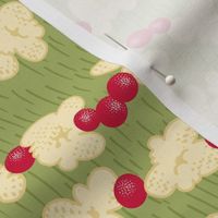 Popcorn and Berries Garland